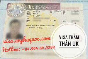 CÔ CHÚ KHÁCH HÀNG ĐƯỢC CẤP VISA THĂM THÂN ANH QUỐC ĐỂ DỰ LỄ TỐT NGHIỆP CON GÁI