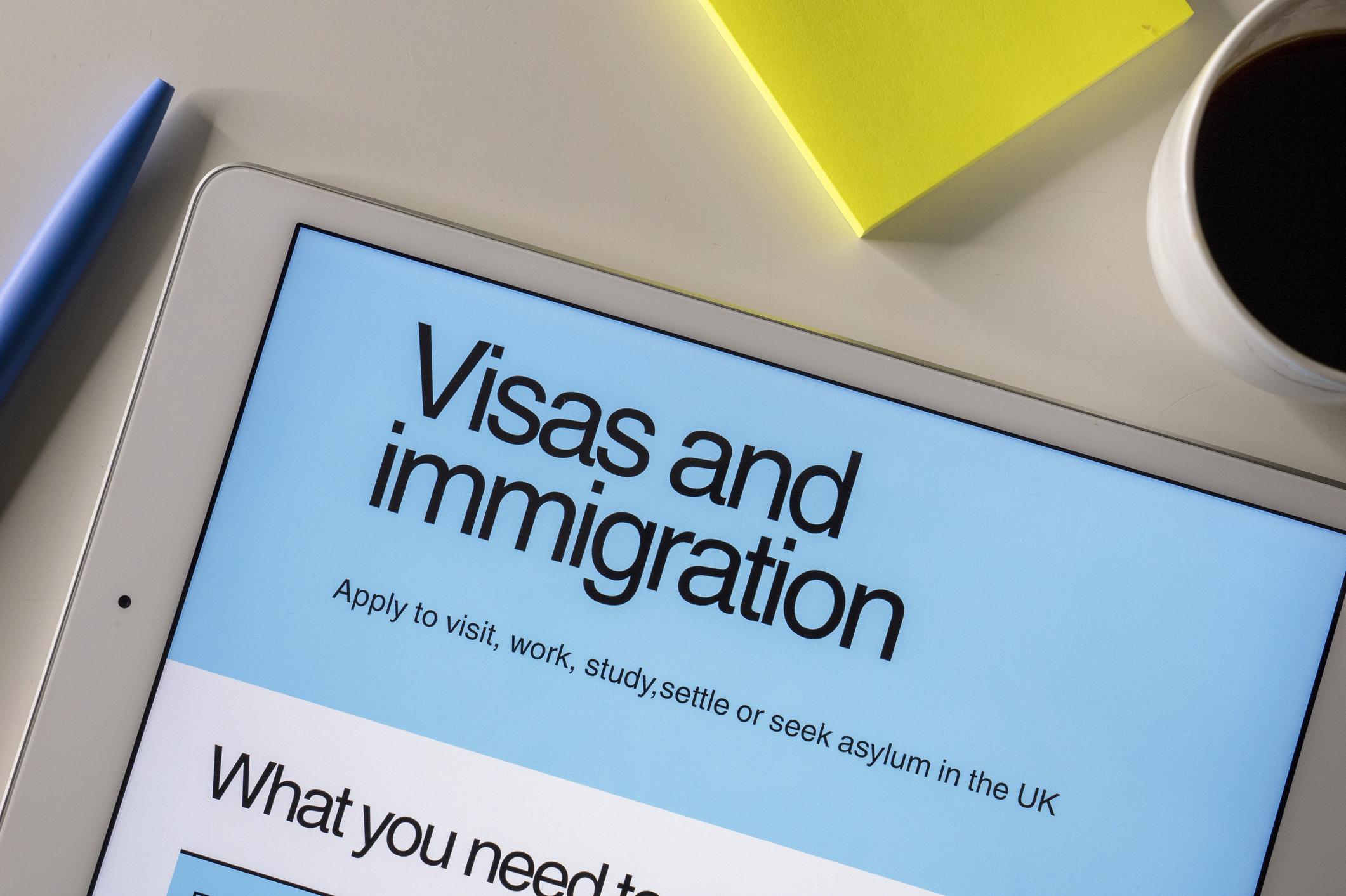 Visas and immigration